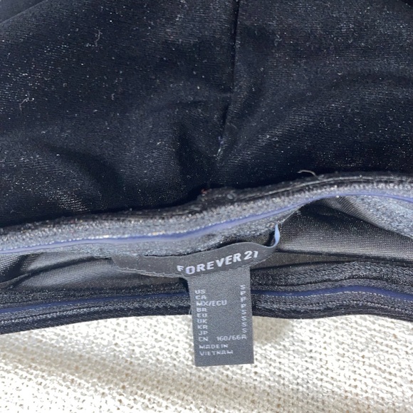 Velour Strapless Jumpsuit - Picture 6 of 12